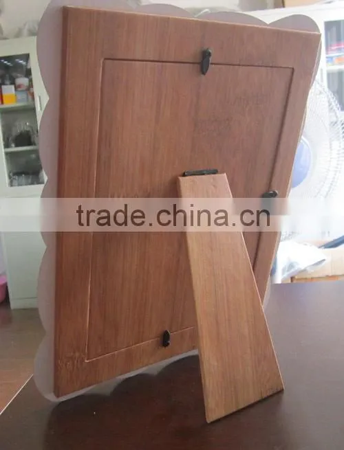 Wooden Color Flower Frame Cardboard Paper Photo Picture Frames