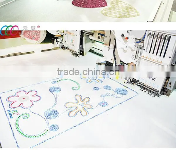 Mixed coiling & Tapping Embroidery Machine