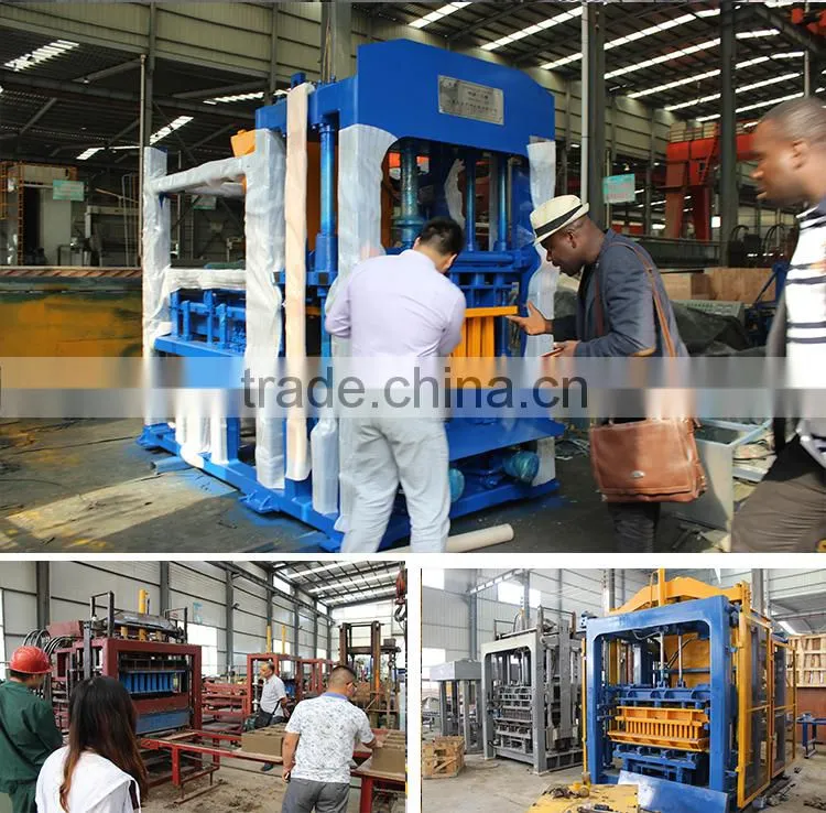 2015 China Block Machinery Best selling hot chinese products brick moulding model qt6-15 production line for brick making