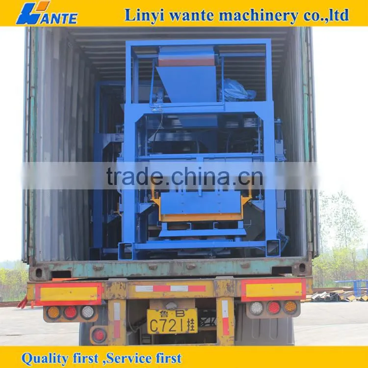 Hot sale low price QTJ4-40 concrete block machine