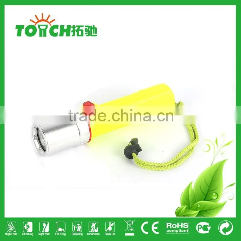 LED diving flashlight waterproof flashlight