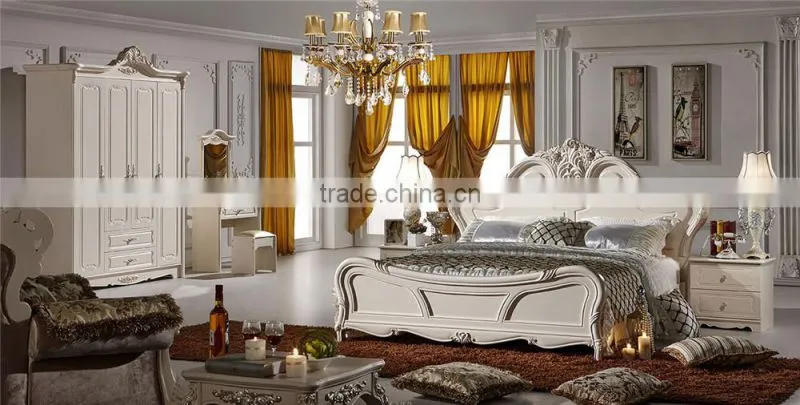 Solid wood bedroom furniture triple bunk bed wholesale italian furniture