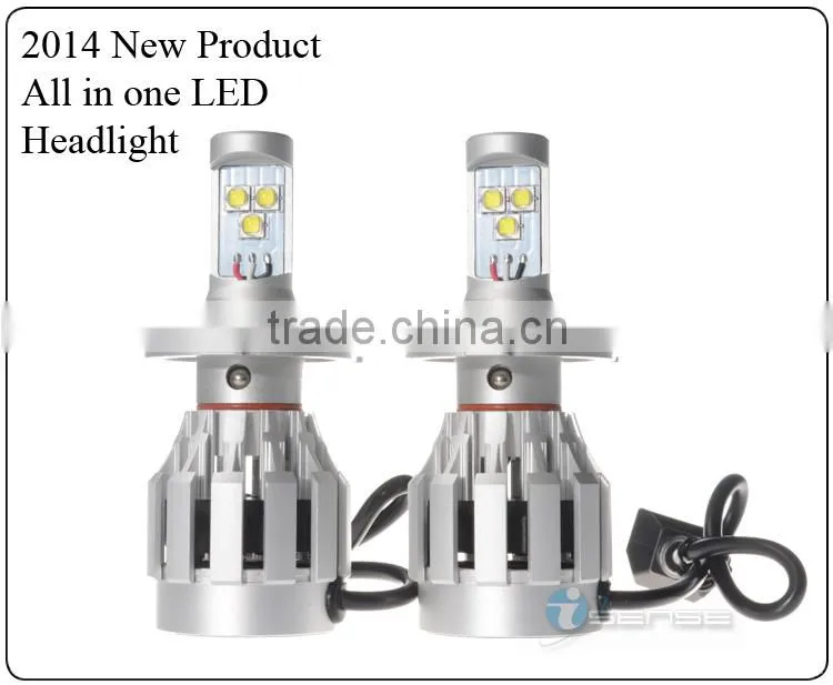 New Generation 3200lm H4 H7 H8 H10 H11 Car LED headlight, 50W H8 LED Headlight Kit