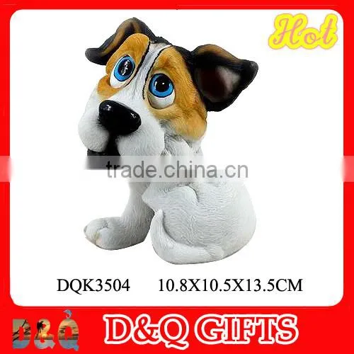 Poly resin Pet dog figurine