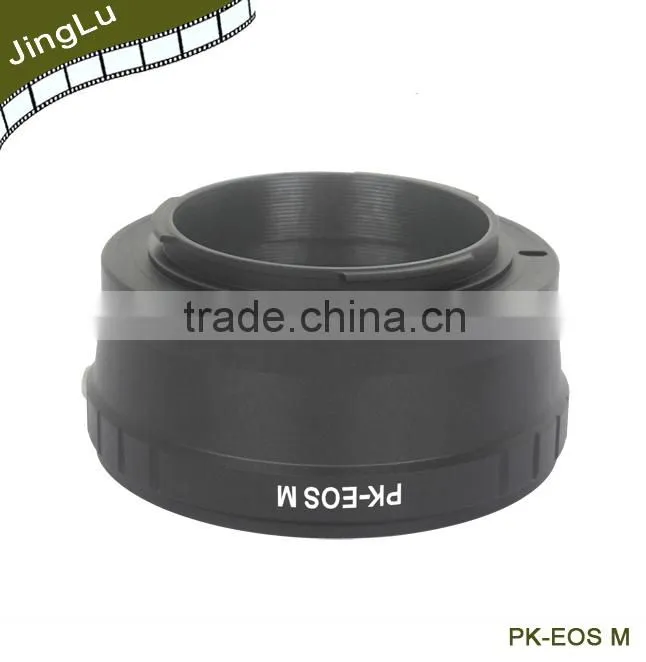 Lens Adapter Ring For Pentax PK Mount Lens to EOS(M) Mount Camera (Factory supplier)