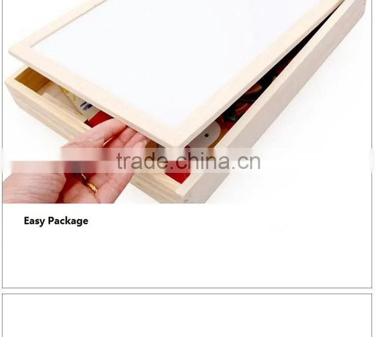 Brain teaser Magnetic Wooden Puzzle for gift