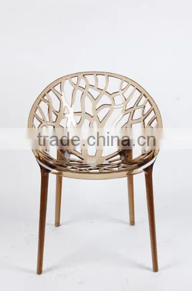 factory wholesale PC plastic living room leisure chairs 1336