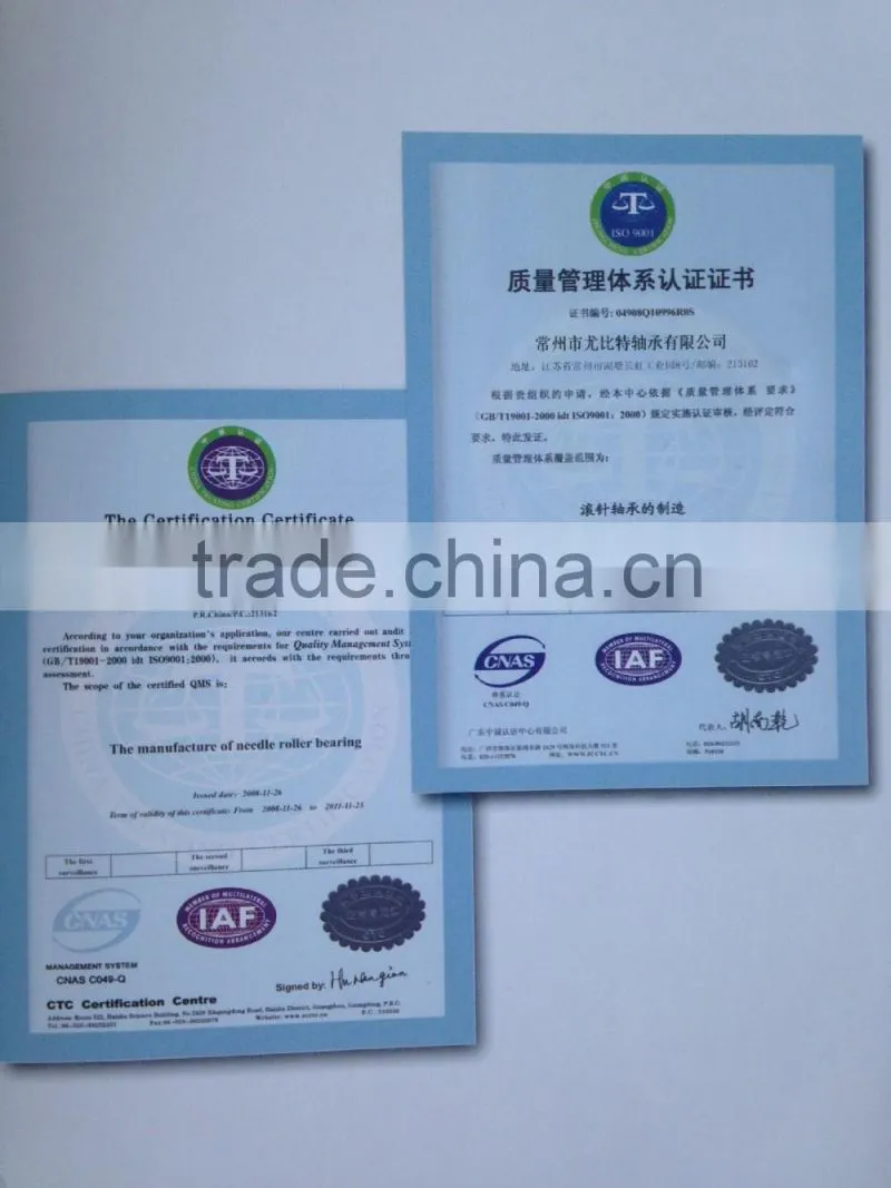 Needle roller bearings cylindrical OEM303012, 30x45x60mm