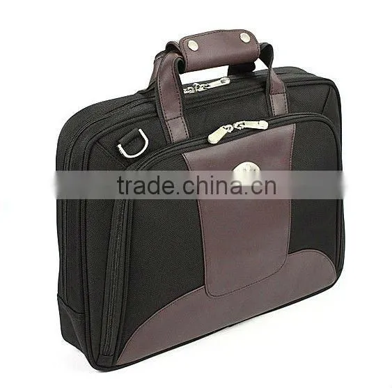 Men's pu leather polyester ibm 21inch cheap laptop bags wholesale