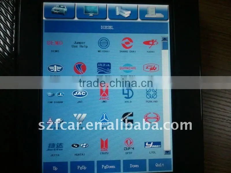 Super Universal Automobile Diagnostic tools FCAR F3 series F3-G model for both Car and Heavy Duty truck diagnose machine