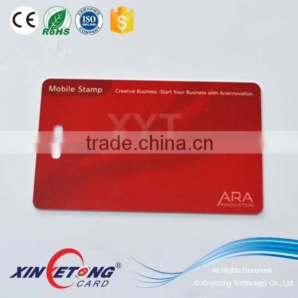 Customized Design 13.56Mhz PVC contactless NFC card