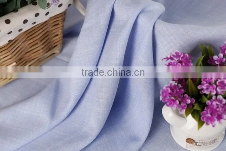 30polyester 70rayon blended fabric for shirt and dress