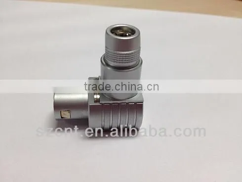 Metal bend 90 degree 1 pin electronic automobile connector