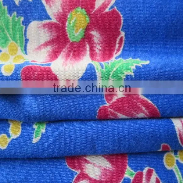 Reliable Chinese supplier knitted design fabric with poly spun