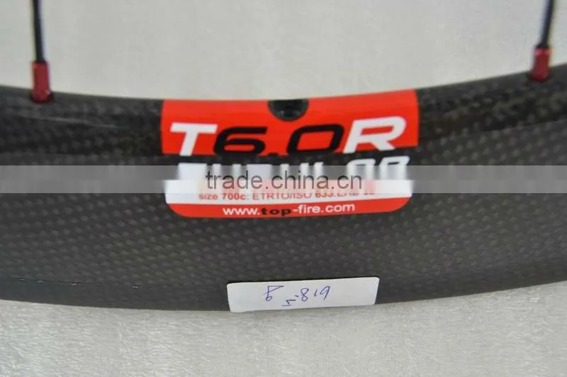 60mm tubular carbon fiber race wheels set WH-R60T