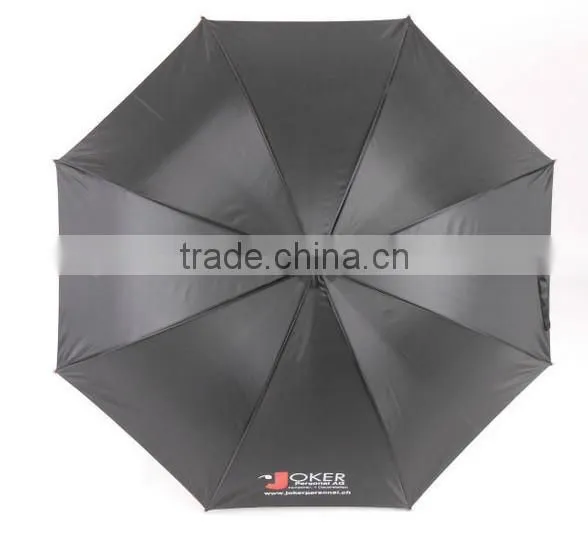 23 inches black color wooden handle umbrella wholesaler