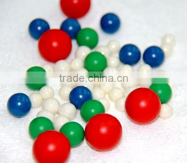 2mm 2.381mm 2.5mm soild ball PP PA PTFE POM plastic ball