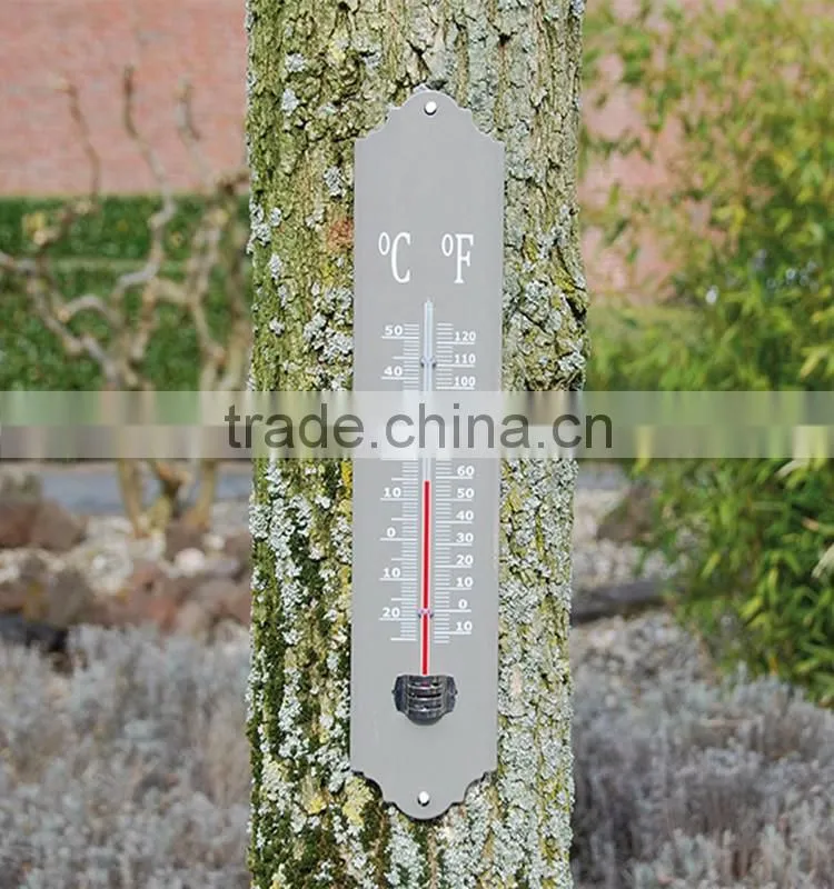 Esschert Design outdoor garden metal thermometer
