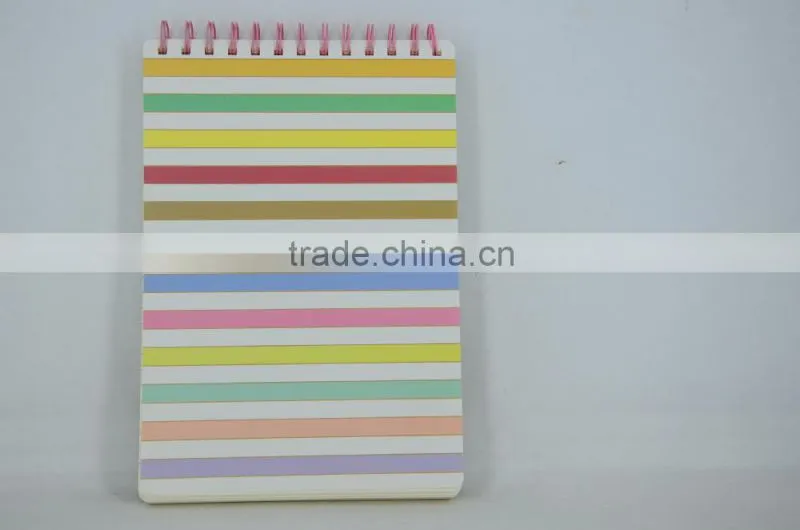 Spiral Bound Diaries Hardcover Custom Journal Exercise Notebook For School Students