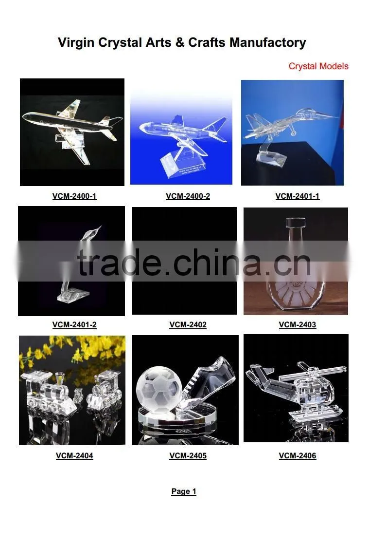 Exquisite 3D crystal racing car model, custom made vehicle model for sale
