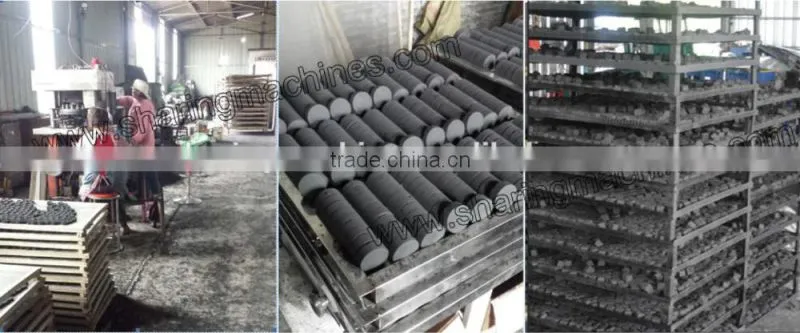 China Most professional equipment for the production of charcoal for hookah shisha