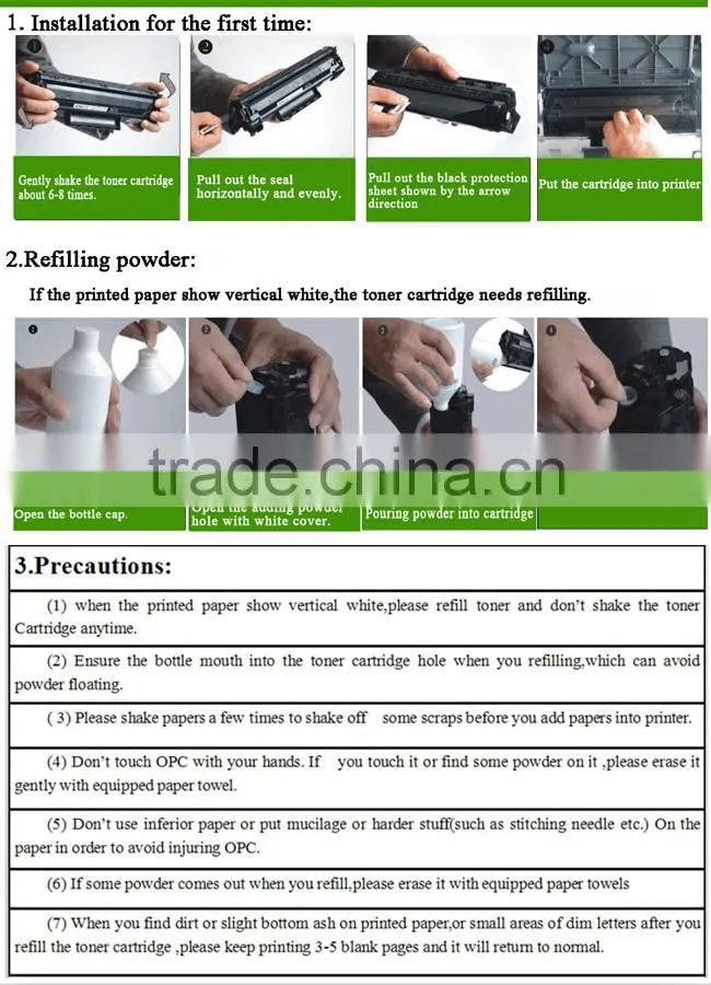 New compatible ricoh toner cartridge SP100, suit for RICOH SP100SU,SP100SF