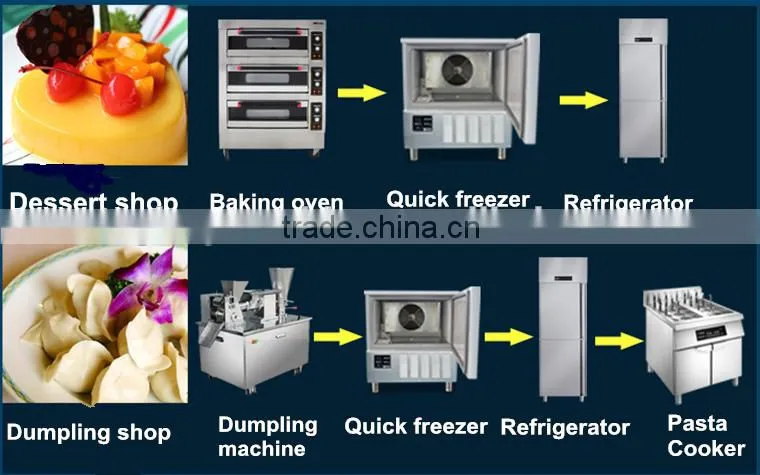 multifunction lower temperature various food quick freezer
