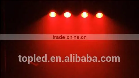 Powerful and Colorful 4*30W RGBWA LED COB 4Par Light Stage Lighting