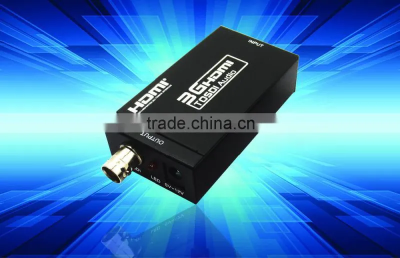 2015 New MINI 3G HD MI to SDI Converter, HD MI switch to 3G HD SD SDI Signals, HD MI to SDI Converter Supports 1080P