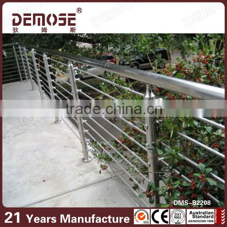 Demose AISI304 Balcony Staircase Stainless Steel balustrades