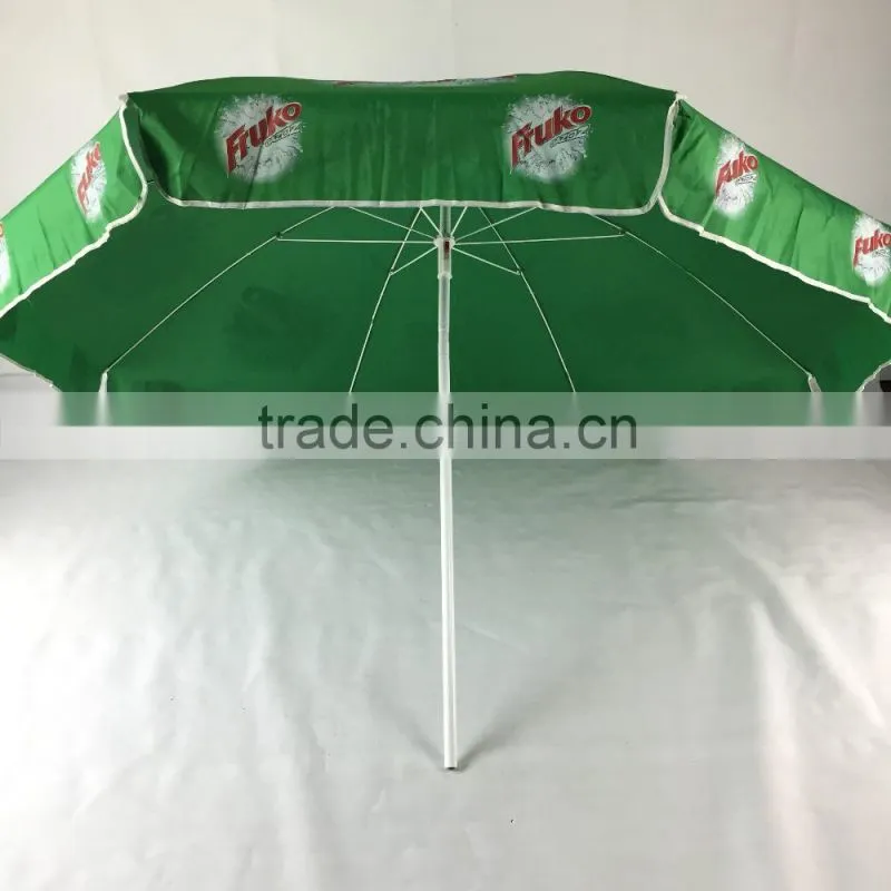 110cm radius hot sale beach umbrella,160G Polyester stripe beach umbrella,advertising beach umbrella