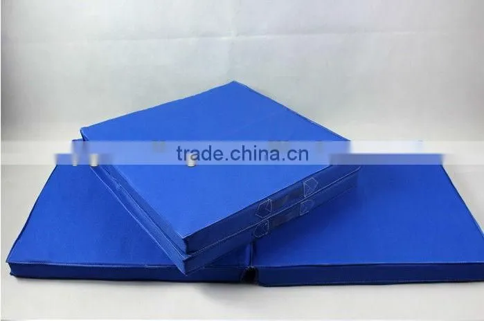 Thick Folding Personal Exercise Mat with Carry Handle