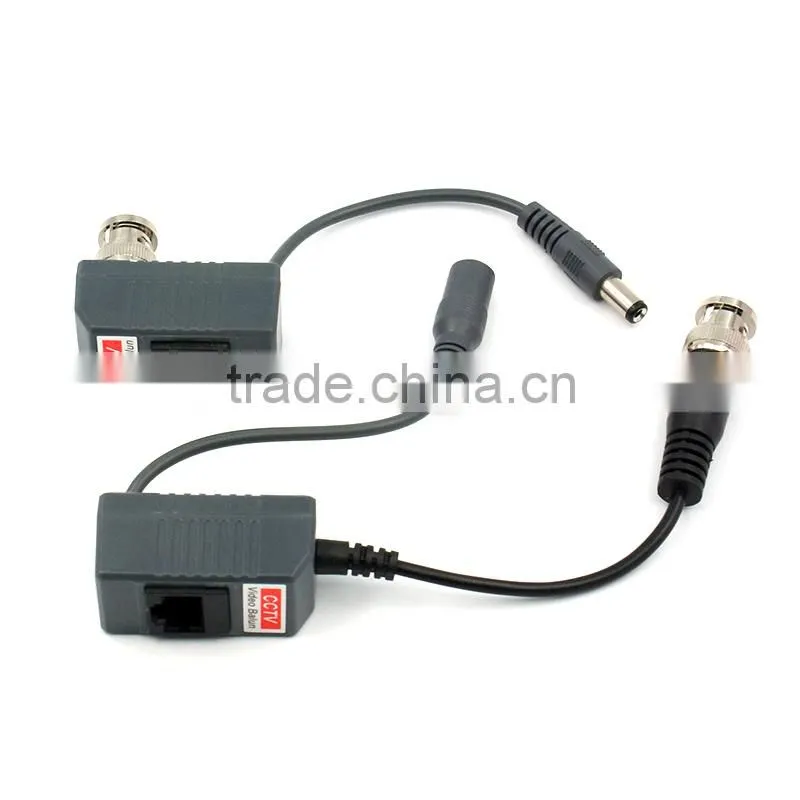 YJS-1201VP Video Balun 350-550 Meters RJ45 Interface Active Power