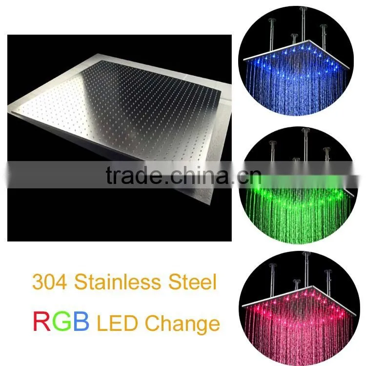 luxury led lamp illuminated shower head in construction & real estate
