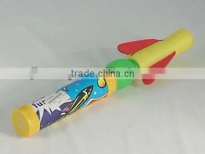 Fish shape missile toy