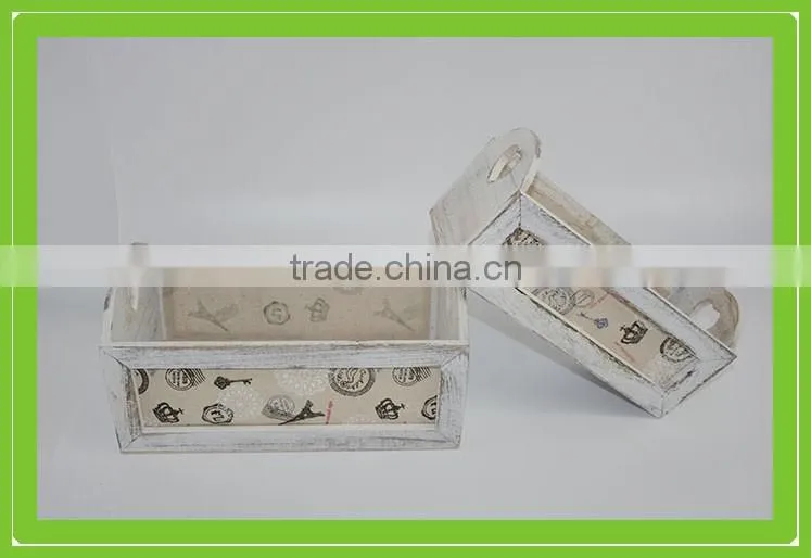Home storage Jewelry holder wooden box