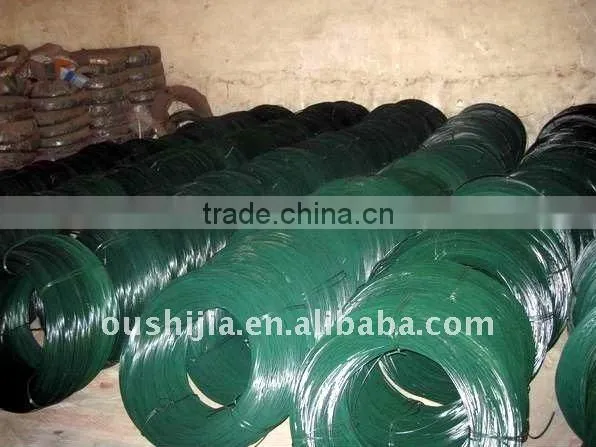Colourful PVC coated wire(factory)