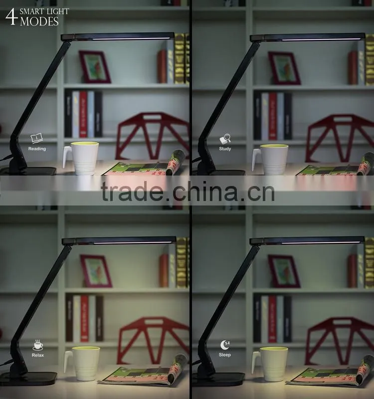 Smart USB table lamp with usb port led table lamp