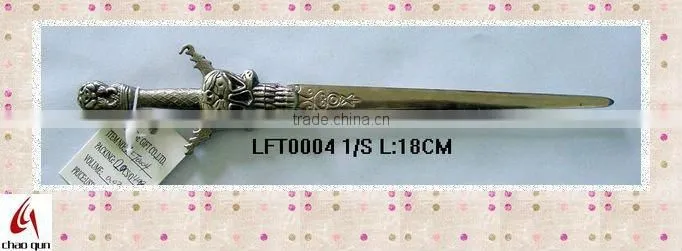 2012 crafts metal swords for decoraton
