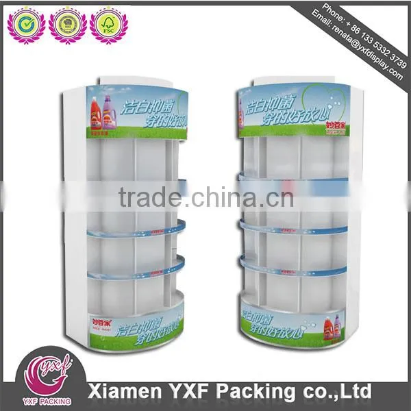 promotion design display rack designing skincare paper racks / display shelves / PDQ