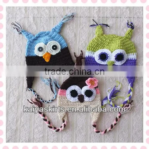New arrival cute animal Crochet Baby Hat Wholesale