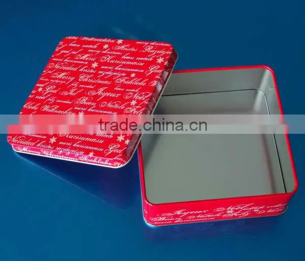 Gift Tin Box CMYK printing tin can