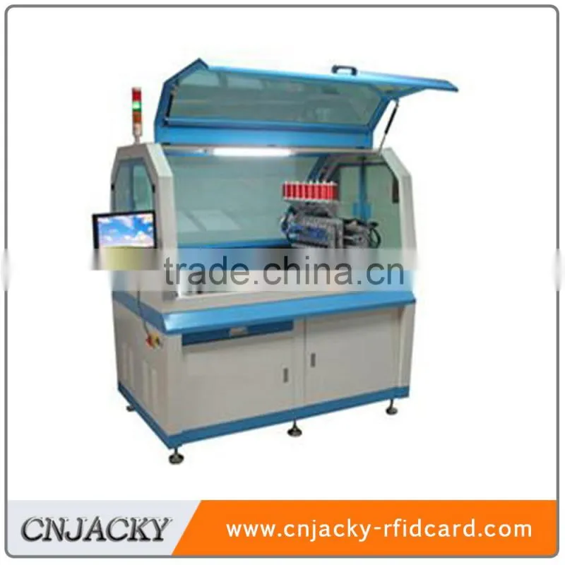 Full automatic RFID inlay processing machine