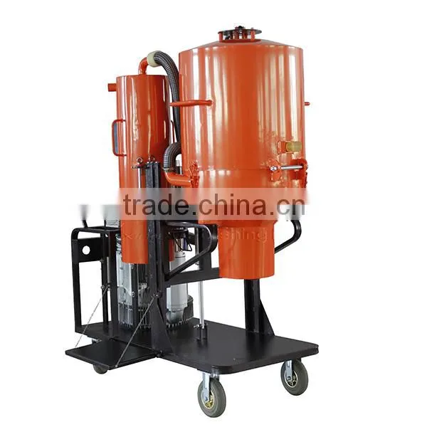 10HP electric industrial vacuum cleaner equipped with grinder