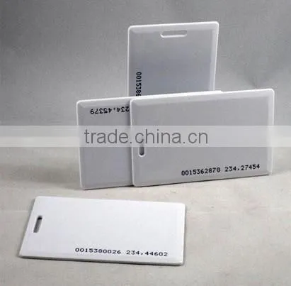High quality cheap blank PVC card, RFID blank card