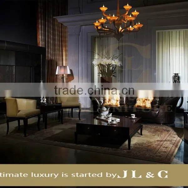 JS01-23 Three Seats Sofa in Living Room from JL&C Luxury Home Furniture New Designs (China supplier)