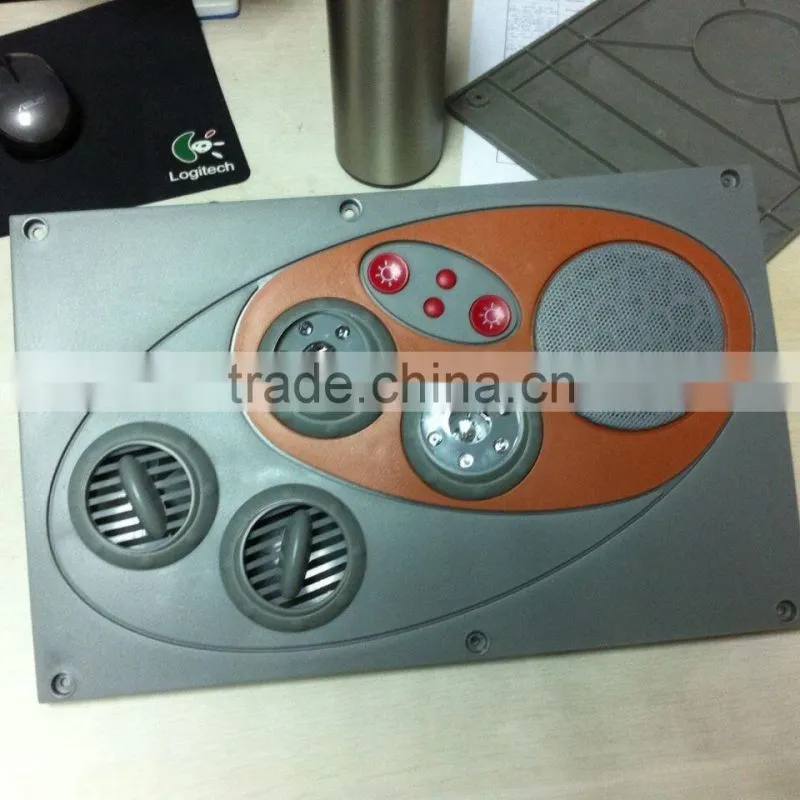 wind outlet with light