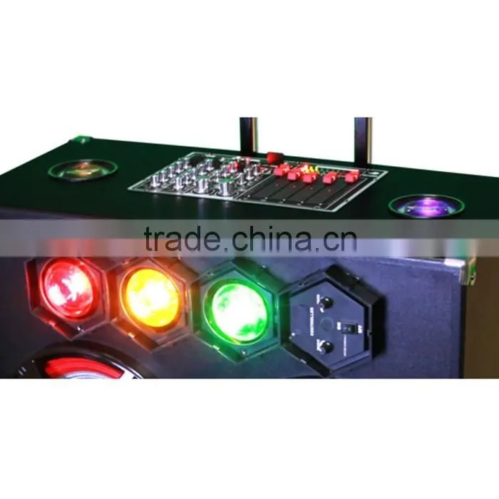 2016 willico BT Active DJ Party Speaker / Bluetooth + Sound Activated Lights wws-59