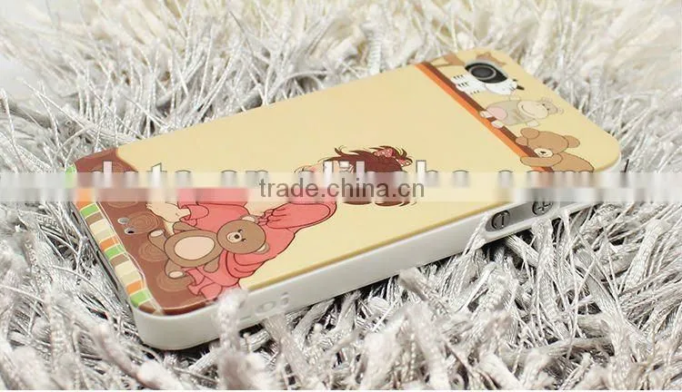 high quality fashion novelty mobile phone cover case for Iphone 4/4S