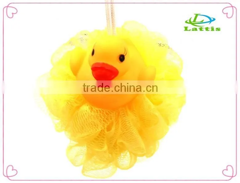 Animal bath mesh sponge,mesh ball,mesh puffs